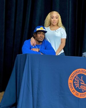 Kenisha “Miami Tip” Myree Instagram - TODAY WAS SIGNING DAY! My baby did it! The first one in our family to go to college! With a scholarship!! This is one of the best days of my life 😊💪🏽🎉 For the next couple of years of his life my son will be spending his days at Albany State. The first step in life without mommy 🥹 CONGRATS TO MY BABY🥰