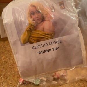 Kenisha “Miami Tip” Myree Instagram - Swipe left to see how I felt when I had to give my wig back after filming for pvalley 😂