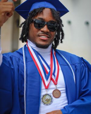 Kenisha “Miami Tip” Myree Instagram - This still feels so unreal to me🥹 We are thankful to God for your successful Graduation! It’s the result of your  Sincerity, Hard work  and patience CONGRATULATIONS @chos8n This is my/our Biggest flex yet with many more barriers to be broken down Together 💪🏽❤️ #collegebound #NextChapter #BoyMom
📸: @princeproductions_ro