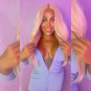 Kenya Michaels Instagram - Watch me turning from Natural Curls to the Ultimate Blonde bombshell✨!!

Cabello y Instalación by Me
 #wigtransformation