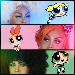 Kenya Michaels Instagram - Powerpuff Girls💚💗💙

#powerpuffgirls #halloween2021 #bubblespowerpuffgirls #blossompowerpuffgirls #buttercuppowerpuffgirls