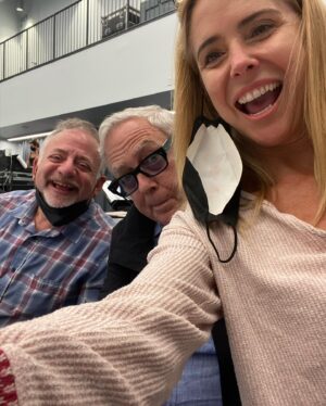 Kerry Butler Instagram - In a life imitating art moment I jumped into the SMASH reading midway through rehearsals.  Wow!  It is going to be amazing!  Such fun reuniting with so many friends!  And getting to sing this incredible music by @marc_shaiman and @scottwittman .  For those saying they can’t wait to see ME.(so sweet)  I was just helping out as a temporary replacement- knew that going in. ‘God I’m not a dancer.’ 🎵This was just the first reading and trust you will want to see it with or without me.  #can’tdance #butcamplayadancerinaREADING😂