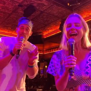 Kerry Butler Instagram - Such a blast trying to remember  #xanadu for @mrcheyennejackson ‘s concert at 54 below!  #stillgotit It was a delight connecting with him and watching his fabulous show!  His show is sold out, but if you get a chance run to see him live!  He is also a recent guest on my podcast Breaking Broadway- so… almost as good as seeing him live 😂@broadwaypodcastnetwork He give GREAT self tape tips!  #fyp #cheyennejackson #xanadu #broadway