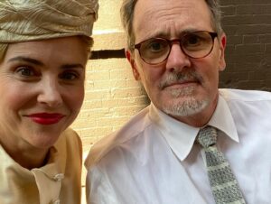 Kerry Butler Instagram - I made it into the last season of #MarvelousMrsMaisel!  Such a fun time filming all day in this smokey restaurant with these gems!  Thanks to my friends Amy and Dan Palladino for including me!  Here are some BTS #marvelousmrsmaisel