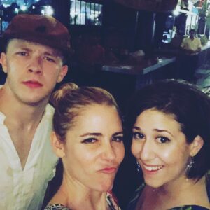Kerry Butler Instagram - Rest in peace sweet @stephbizz14 .  This was taken when we were in a fierce competion for doing the most shows at mean girls.  We were the final three.  That’s Steph- so hard working, strong, professional and fun!  Always gave 100 percent.  Never complained.  Even when she got cancer, she still looked on the bright side.  I can not believe you are gone.  Getting so close to you these last few months was such a gift and blessing.  Thank you for that 💕  I know you are up there dancing with a big smile on your face.  Love you.  Sending love to all my @meangirlsbway family, our prayer group, and Stephanie’s family. 💔#stephaniebissonnette