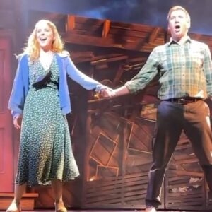 Kerry Butler Instagram - Maitlands 2.0 reunited on my podcast Breaking Broadway out now!  @davidsjosefsberg is inspiring as always!  Listen anywhere you get podcasts! (This is from rehearsal) Also I finally took his #broadwaybreathwork class!  LOVED IT!  HIGHLY RECOMMEND!!! #beetlejuicebroadway #beetlejuicebway #broadway @broadwaypodcastnetwork #musicaltheatre