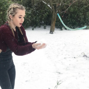 Kerry Ingram Instagram - The only thing I enjoy about snow is its aesthetic