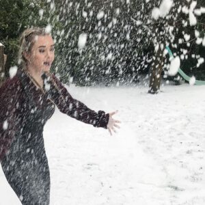 Kerry Ingram Instagram - The only thing I enjoy about snow is its aesthetic