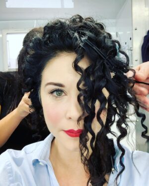 Kestie Morassi Instagram - Poodle on my noodle today 🐩