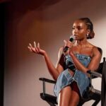 KiKi Layne Instagram - #ChicagoCriticsFilmFestival Q&A One of the best things about acting is getting to learn new skills or at least pretending like you did 🤣 Thank you @noah_j_harmon for helping me and @thomasadoherty with our guitar playing for #DandelionMovie. This is a very small budget film; so we didn’t have much time and resources, but with Noah’s help, there are actually a couple songs in the film that I actually did learn to play! And I had way too much fun pretending to play those guitar solos 😂😂 #GuitarHero
