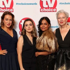 Kia Pegg Instagram - Another lovely night out with the Doctors team 

Hair & make up by (my absolute FAV) @nickirosehmua