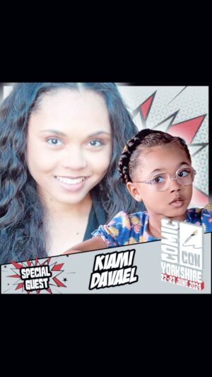 Kiami Davael Instagram - Yorkshire.. I’m coming for you!! 👀 ✈️ Catch me at the Yorkshire Comic Con on June 22 and June 23, 2024 taking place at the Yorkshire Event Center. Check the website comicconventionyorkshire.co.uk for tickets and all the details! Let’s have us a good time .. period! Thank you to @prestigeappearanceagency @comicconyorkshire & my amazing manager @kdtalent for making this happen! Let’s gooooo!!! 😍😍😍
