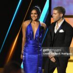 Kiara Liz Instagram - Lots of photos from this special night... I feel so blessed and grateful to be part of @thebaytheseries ✨ It has been 3 wonderful years in which I’ve been able to connect with each of the people who form a part of this great family 💕 Thank you @gregorijmartin for making me part of this, @kristos for being an incredible castmate and friend and @daytimeemmys for the opportunity to present on one of the most important stages on TV. My special thanks to my friends @luisantoniodesigner for making me this beautiful dress 💙and @paulanthonylove for my hair and make up. Son los mejores 💕 Gracias