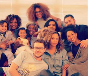 Kiely Williams Instagram - Happy Easter from The Williams/Donath/(future)Cox Family!
