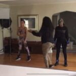 Kiely Williams Instagram - Flashback Friday: I love it when I shock my artists and learn their choreo from the chair. Then when they complain, my giant ass gets up and dances. Shocked the shit out of them that day. 😝😝😘