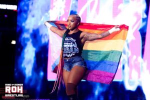 Kiera Hogan Instagram - Be proud and have pride periodt 🌈🌈 @ringofhonor #TheHottestFlame #pridemonth