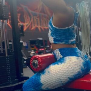 Kiera Hogan Instagram - Throwback to back day @the_dragons_lair 💙🔥💙🔥 #TheHottestFlame