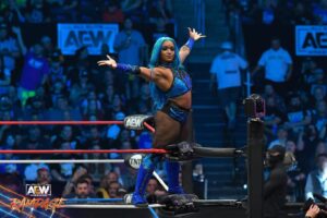 Kiera Hogan Instagram - Coming in hot always! Don’t play wit it periodt 🔥🔥🔥 #TheHottestFlame #aewrampage #aew