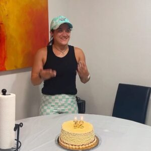 Kiera Hogan Instagram - Long overdue post but HAPPY BIRTHDAY/ HAPPY ANNIVERSARY TO MY BEAUTIFUL SWEET GIRL @diamantelax !! I’m so happy you had such a wonderful birthday filled with fun and love. These past 4 years with you have been amazing and we’ve grown so much together I hope to spend many, many more birthdays with you until we’re old and gray. I love you baby 💙🥰😘🥹
