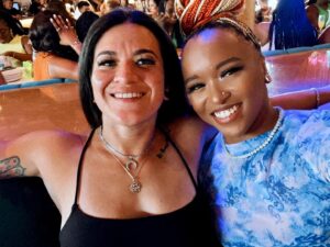 Kiera Hogan Instagram - Long overdue post but HAPPY BIRTHDAY/ HAPPY ANNIVERSARY TO MY BEAUTIFUL SWEET GIRL @diamantelax !! I’m so happy you had such a wonderful birthday filled with fun and love. These past 4 years with you have been amazing and we’ve grown so much together I hope to spend many, many more birthdays with you until we’re old and gray. I love you baby 💙🥰😘🥹