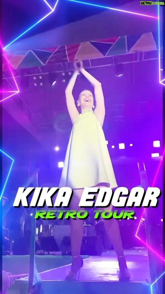 Kika Edgar Instagram - Se vibró, cantó y bailó con #Retrotour en Alvarado, Veracruz! Gracias por tan bonita energía y su entrega! Prometo regresar muy pronto para seguir la fiesta! 🎉🌷💃🏻 Los amo!