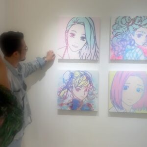 Kim Gyu-ri Instagram - 홍대 이작가(이규원)님의 전시회에 다녀왔어요.
단체전인데요,
부암아트홀에서 하고 있습니다.
응원차원에서 갔다가 그림하나를…get~💕
.
이번 전시는 예약제라서
인스타  최고운 @choigowoun 또는 
이작가의 인스타 @gwnlxx 로 디엠 보내주시면 
예약이 가능하데염.
.
이작가 화이팅!!!
.
.
#홍대이작가 #이규원작가 #단체전
#최고운의아트테크전
#관람문의_02_2615_7789