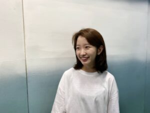 Kim Ji-min Instagram - 단발했어요오오 💇‍♀️