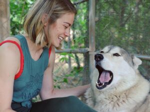 Kim Matula Instagram - I went to Sedona this weekend and all my dreams came true 🐺 #wolfsanctuary
