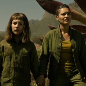 Kim Suzanne Engelbrecht Instagram - Raised by Wolves streaming NOW on @hbomax and @showmaxonline in South Africa. 

Swipe to Meet Decima and some of the Wonderful Characters in the Tropical Zone. 🌳 

#hbomax #raisedbywolvesmax #showmax #kepler22b #Tropicalzone #Decima ❤️

❤️🐺