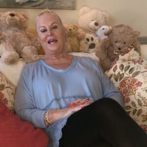 Kim Woodburn Instagram - The usual…….next date for video greetings! 🍷