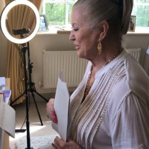 Kim Woodburn Instagram - Zoom call to BBC Essex !