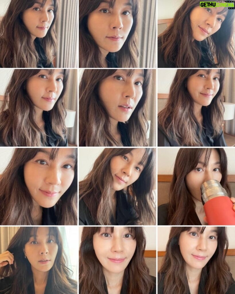 Kim Ha-neul Instagram - 몇 년 만에 자른 앞머리라~ 자꾸 셀카셀카🤳😁🧡