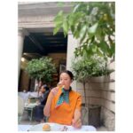 Kim Hee-ae Instagram - . 밀라노-런던-피렌체, 정말 아름다운 도시들! 🧡🧡 #MILANO #LONDON #FLORENCE #여행 #김희애 #KIMHEEAE @yg_stage