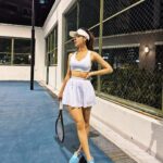 Kim Hee-jung Instagram - Sporty and sweaty💦💙 @tenetzofficial