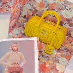 Kim Hye-jun Instagram - 🎁 #miumiu #miuarcadie #gifted