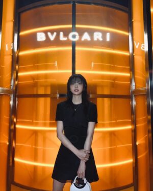 Kim Hye-jun Instagram - starry night of @bulgari ✨

#bulgari #불가리스튜디오 #Bzero1