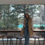 Kim Jin-kyung Instagram - 트렌치 코트 입을 날씨가 왔네 🤎🧥🤎 #제품협찬