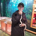 Kim Mi-kyeong Instagram – 휴차에는 예쁜 아이들이랑.
얼굴이 동그란 뱀은 처음인데 너무 순해요♥️