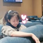 Kim Min-ah Instagram – 난 왜이렇게 매일 피곤할까? 간 때문인가? 아 그렇구나!