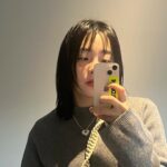 Kim Min-ha Instagram - Mirror selfies