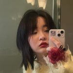 Kim Min-ha Instagram - My color for today❣️#광고 #hera#rougeclassy#seoulred