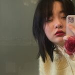 Kim Min-ha Instagram - My color for today❣️#광고 #hera#rougeclassy#seoulred