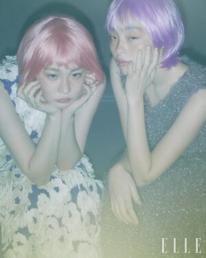 Kim Min-ha Instagram - @ellekorea with @sereeeenam 💞