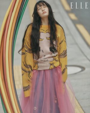 Kim Min-ha Instagram - @ellekorea with @sereeeenam 💞