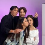 Kim Ok-vin Instagram - 엄청난 사진이 찍혔다. 탄야니르하 뽀뽀~😘 아스달은 우리끼리 가져요 🤣 #아라문의검