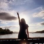 Kim Ok-vin Instagram - sunset☀️