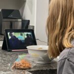 Kim Rhodes Instagram - “Yeah, I watched one of your episodes. The one where your, quote, SON was shot by my second favorite Winchester,” my daughter said. This was it. This was my moment. I had an SPN stan captive in my car. I could finally decipher what made someone a Sam Girl or a Dean Girl. But I had to be smooth. “Second Favorite? Who’s your first favorite Winchester?” “Dean, of course.” “Oh. What makes you like him better than Sam?” “I don’t!” she snapped. “But… but…” I should have known better. Heedless, I plowed ahead. “You said he was your first favorite?” “He IS, Mom!” I was so confused. “So what makes Dean your first favorite and Sam your second favorite?” She took a deep breath, then explained as if I were a goat, “He is the oldest. He was born FIRST. He came FIRST. So he is my FIRST favorite. Sam was born SECOND. You were ON the show. You should know these things.” 😐 In other news, I just spent seventy bucks buying a trench coat so Taby has something to wear to the con in March. Photo description: Back of my daughter’s head, bag of breakfast cereal sitting on the counter, as she watches an iPad. Bobby Singer and Dean Winchester are in frame. #spn