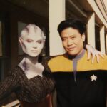 Kim Rhodes Instagram – I’m having fun with this! More photos from my phone that make me smile. @garrettrwang makes EVERYONE smile. And yes, I danced on the transporter pad.