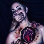 Kim Rhodes Instagram – Another photo on my phone that makes me smile. Makeup by @vicrighthand (who offers classes at Creation cons, BTW) A powerful image about #SA. I see this and smile because she reminds me of the ability humans have to use our talents and give voice to our courage.