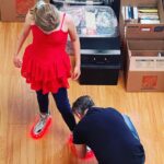 Kim Rhodes Instagram - Why, when my husband is so handsome, so camera savvy, is this his birthday photo? Because you don’t understand. Boxes of our stuff, packed for a move that he was doing because it was best for his family. Tying shoes for his daughter to wear to middle school prom because the shoes were perfect, but the laces still escape her defiant fingers. Photo taken from overhead because wife had gotten a face full of Covid and was waiting it out. You don’t understand the gift Travis Hodges is to this world. His patient persistence. His eager learning. His kind joy. His ability to keep us safe from the wolves of modern day better than any trained warrior. He is the most magnificent human, parent and partner. I wish I were there to celebrate him. Please drop him a note. Happy Birthday, beloved.